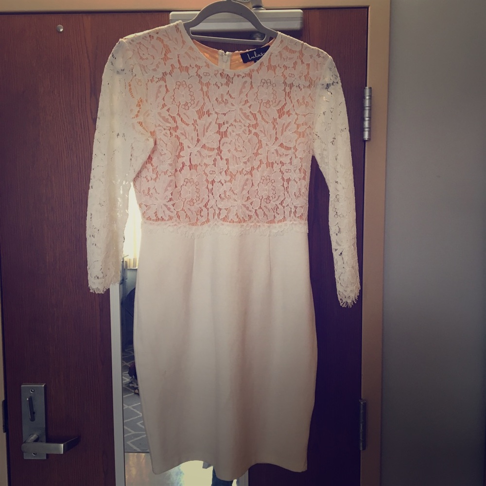 White Lacey dress